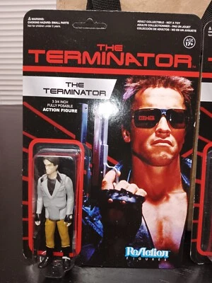 Funko Super 7  The Terminator ReAction Action Figure  Unpunched New Very Nice! - Image 1 of 2
