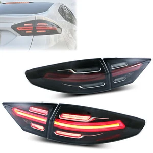 LED Tail Lights for Ford Fusion 2013-2016 2019 2020 Mondeo Rear Lamps Assembly - Picture 1 of 5
