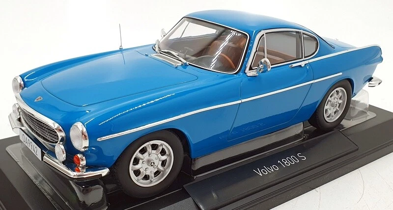 Norev 1/18 Scale Diecast 188702 - Volvo 1800 S 1969 - Medium Blue - Image 1 of 4