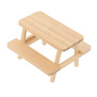 Doll House Connection Table Chair Table Bench Furniture Model