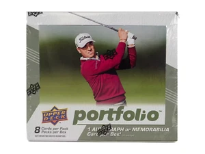 2024 Upper Deck PORTFOLIO Golf HOBBY Box FACTORY SEALED! - Picture 1 of 1