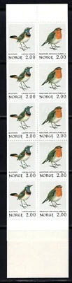 Norway 1982 Birds MNH booklet - Image 1 of 2