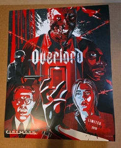 OVERLORD - 16"x20" Original Promo Movie Poster Cinemark Limited Edition - Bild 1 von 3