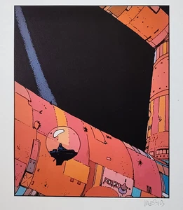 JEAN GIRAUD MOEBIUS 1984 SIEBDRUCK FARBLITHOGRAPHIE KUNSTDRUCK SIGNIERT PG 13 - Bild 1 von 7