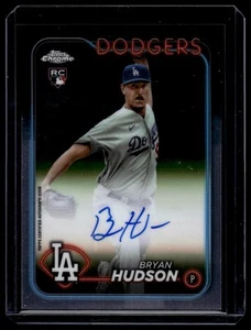 2024 Topps Chrome #RA-BHU Bryan Hudson Rookie Autographs - Bild 1 von 2