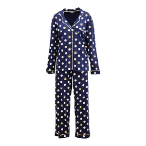 M&S COLLECTION Pyjama-Set Snoopy™ aus reiner Baumwolle gepunktet - Bild 1 von 5