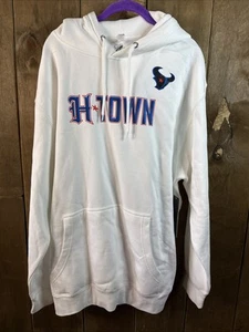 G-III 4 Her By Carl Banks Htown Hoodie White XL - Picture 1 of 5