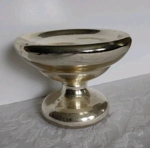 Quecksilber Glas Sockel Servierstück groß - Bild 1 von 10