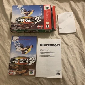 Tony Hawk's Pro Skater 2 N64 Nintendo nur Verpackung & Anleitung *OHNE SPIEL, lesen - Bild 1 von 14