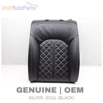 2012-2018 AUDI A6 QUATTRO - REAR LEFT Upper SEAT Backrest Cushion (Leather) - Image 1 of 4