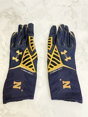 Guantes de fútbol Under Armour azul marino guardiamarinas NCAA Highlight talla 2XL Foto 1 de 4