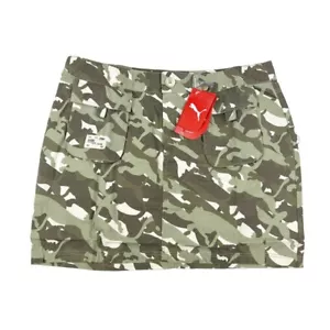 Vintage Puma Cargo Mini Skirt Military Style Y2K Deadstock Women's Camouflage - Picture 1 of 6