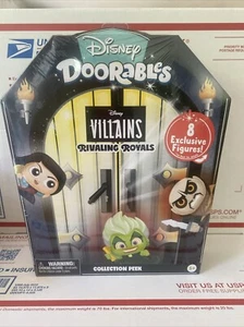 Disney Doorables Villains Rivaling Royals Collection 8 Figures Ursula Dragon - Picture 1 of 8