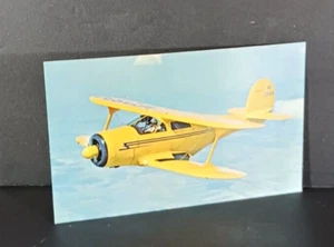 THE BEECHCRAFT MODELO 17 STAGGERWING POSTAL Avión Compañía de Aviación Emitida - Imagen 1 de 4