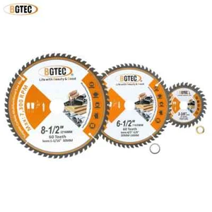 TCT Carbide Tipped Teeth Compact Circular Saw Blade for Wood Aluminum 85-216mm - Picture 1 of 10