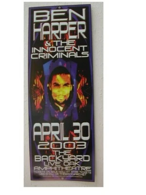 Ben Harper Handbill And Poster Backyard Multi-color - Image 1 of 3
