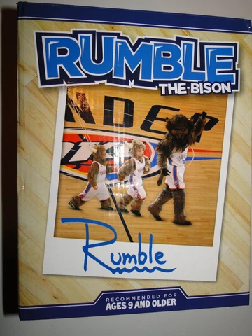 Oklahoma City Thunder 2013-2014 "Rumble" Mascot Kids Club Bobblehead Bobble AGP Cover