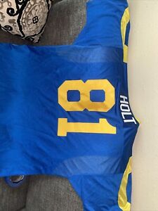 TORRY HOLT CUSTOM ST LOUIS RAMS THROWBACK JERSEY LAST ONE