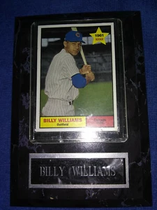 Billy Williams Reprint Rookie Card Plaque - Bild 1 von 3