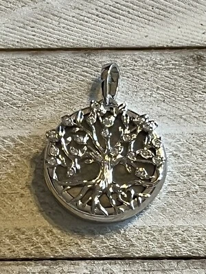 Medallón Origami Owl Árbol de la Vida Árbol Familiar LK1073 NUEVO Foto 1 de 4