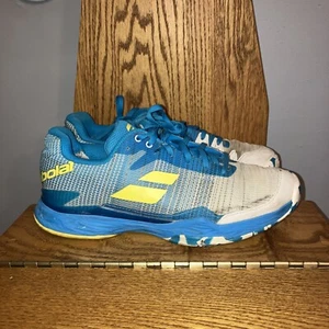 Gebrauchte Babolat Matryx Jet Mach 2 Schuhe Größe 9,5 seltenes Michelin Paar - Bild 1 von 16