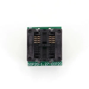 Adaptador programador de paso de chip ancho SOP8 a DIP8 200 mil 1,27 mm toma de prueba IC - Imagen 1 de 5