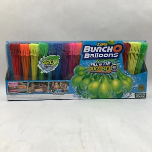 Zuru Bunch O Balloons Self Sealing Water Balloons 420 Count (12 Bunches of 35) - Picture 1 of 8