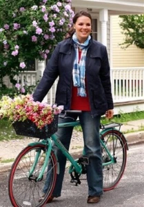 NEU -SHEEGO - GR. 42 - Jacke dunkelblau Übergang lässig  - Bild 1 von 1