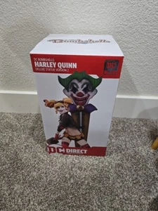 Harley Quinn DC Bombshells Deluxe Version 2 Resin Statue - McFarlane Toys 5000 - Picture 1 of 6