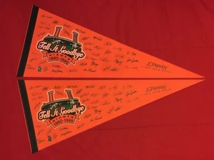 Vintage SF Giants 1999 "Tell It Goodbye" Wimpel SGA (2 Stück) - Bild 1 von 1