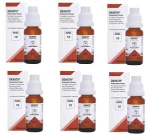 ๐ฟ ADEL 10 Drops Homeopathic Remedy | 20ml X 6 | Pekana Germany | FAST SHIPPING - Picture 1 of 4