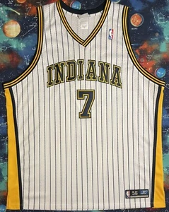 Vintage Reebok NBA Indiana Pacers Jermaine O'Neal Basketball Jersey - Picture 1 of 6