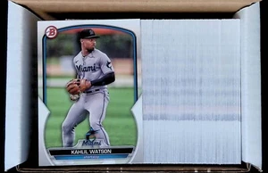 250x KHALIL WATSON 2023 BOWMAN PROSPECTS #BP-147  250 CARD LOT - Picture 1 of 3