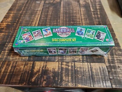 Juego completo de tarjetas de béisbol Upper Deck 1990 de fábrica sin abrir selladas nuevas  Foto 1 de 3