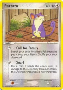 2x (pok-TRR-072) Rattata (C) Pokemon EX Team Rocket Returns Card # 72 - Picture 1 of 1