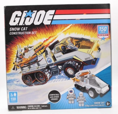 G.I. Joe Snow Cat Construction Set 150 PC GI Joe - Image 1 of 4