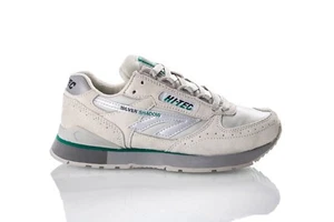 Scarpe da ginnastica sportive outdoor Hi Tec argento ombra versione verde ombra taglia 4,5 UK - Foto 1 di 1