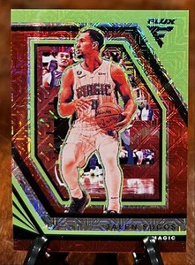 2022 Panini Flux Red Green Mojo Prizm /99 #27 Jalen Suggs