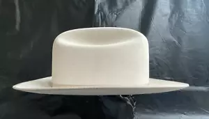 Stetson® 6X 100% Pura Pelliccia Feltro - Strada Aperta - Con Scatola - 150 Anniversari - 7 3/4 - Foto 1 di 17