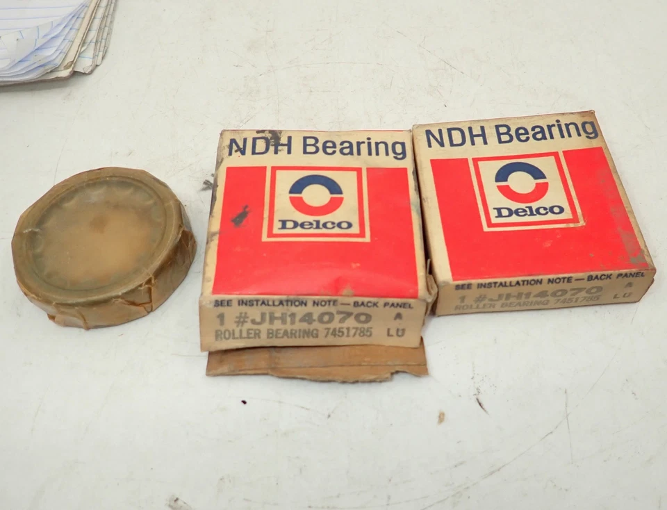 Rodamientos traseros GM Delco NDH JH14070 7451785 Chevrolet 10 12 pernos OFERTA REAL Foto 1 de 4