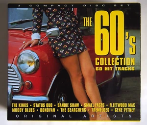 THE 6Os COLLECTION / 3 CD SET / 60 HIT TRACKS / ORIGINAL RECORDINGS / PULSE 1995 - Imagen 1 de 4