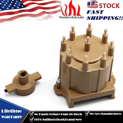 Ignition Distributor Cap and Rotor Kit HEI Tan 8132 For 1987-1995 Chevy GMC V8 - Image 1 of 4