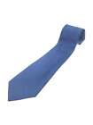 LOUIS VUITTON Tie Silk BLU Solid Color Men M75649