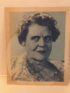 Loew's vintage "Christopher Bean" movie star photo - Marie Dressler - signature - Picture 1 of 3