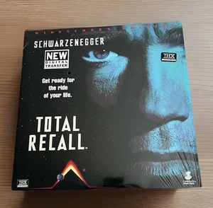 Total Recall (1990)•Widescreen THX Laserdisc•Schwarzenegger•in shrink - Picture 1 of 2