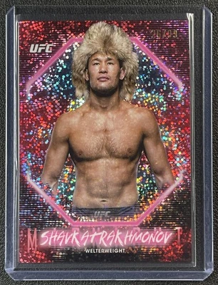 SHAVKAT RAKHMONOV 2025 TOPPS UFC MIDNIGHT #61 TWILIGHT /99 - Image 1 of 2
