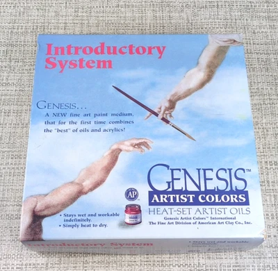 Genesis Artist Colors Heat-Set Artist Oils Introductory System NEW OPEN BOX - Image 1 of 4