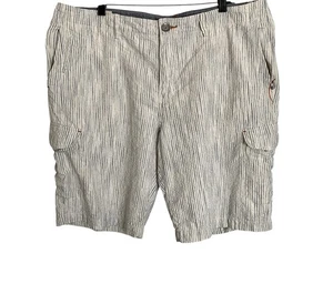 Tommy Bahama Shorts Mens Size 40 Tan Begie Flat Front Khaki Chino - Picture 1 of 7