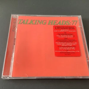 TALKING HEADS TALKING HEADS 77 CD ALBUM +DVD NEW. F1 - Picture 1 of 2
