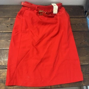 Vintage Alfred Dinner Skirt With Tags New Old Stock Size 14 With Pockets - Picture 1 of 17
